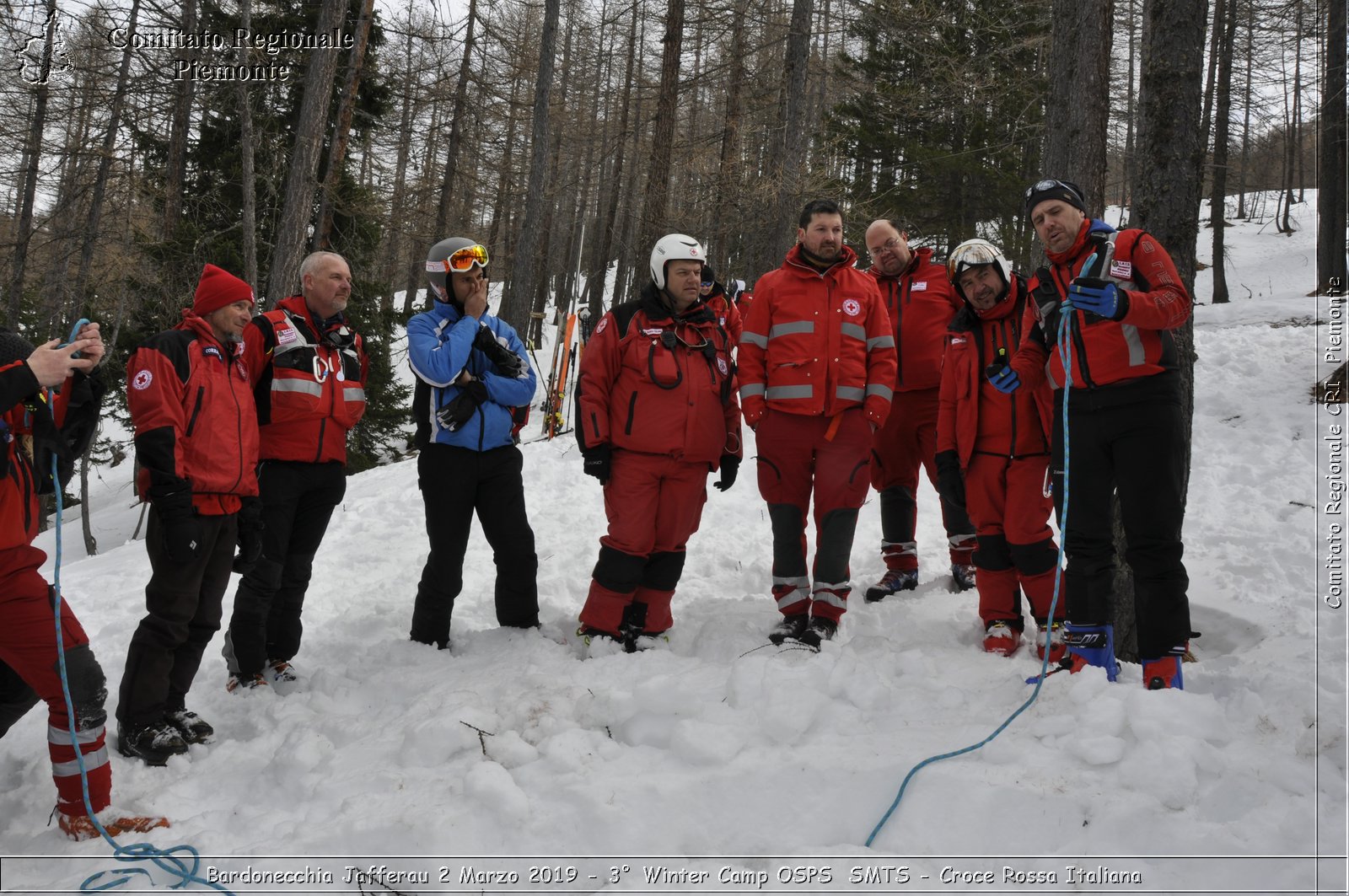 Bardonecchia Jafferau 2 Marzo 2019 - 3 Winter Camp OSPS  SMTS - Croce Rossa Italiana - Comitato Regionale del Piemonte