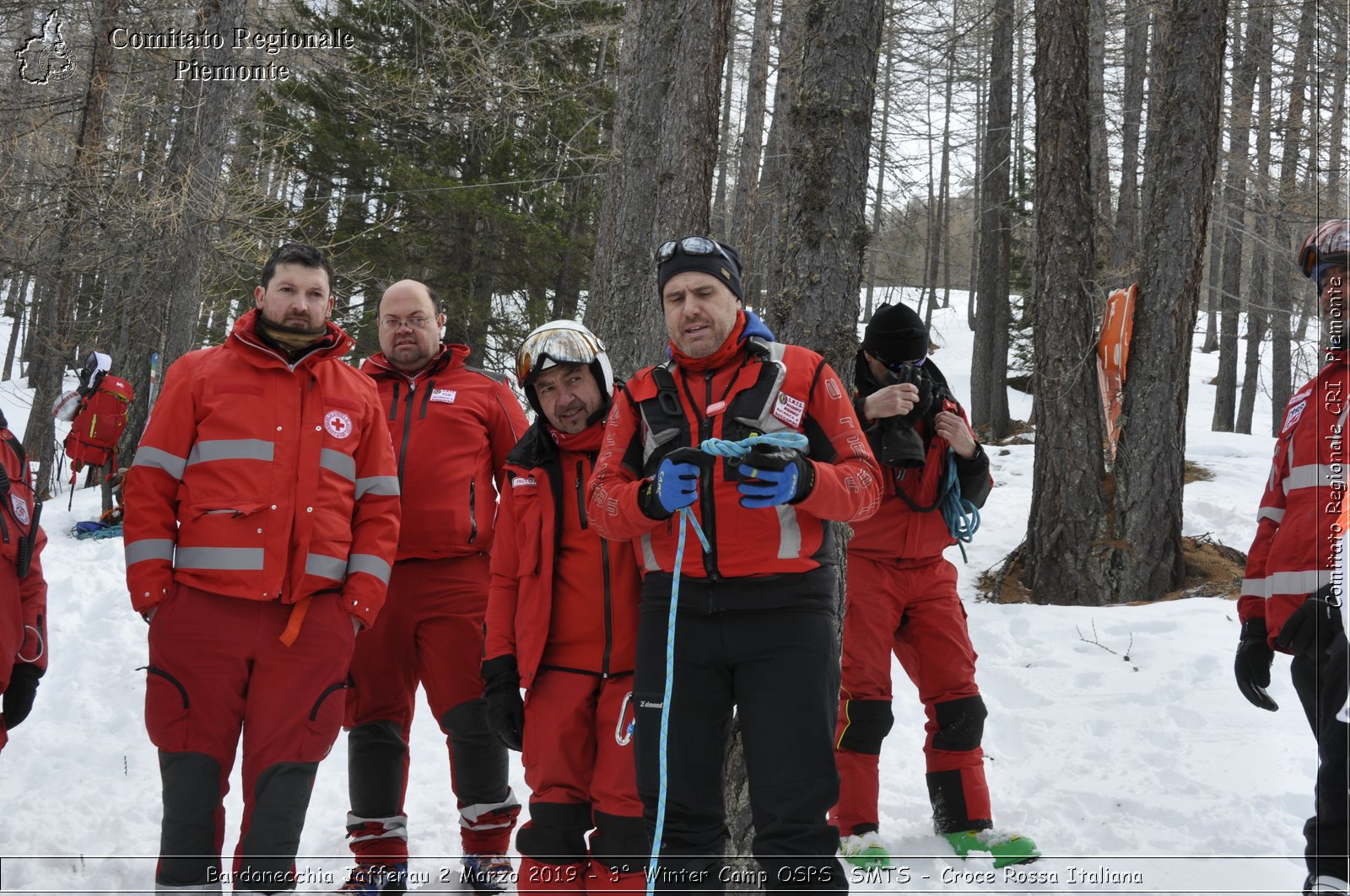 Bardonecchia Jafferau 2 Marzo 2019 - 3 Winter Camp OSPS  SMTS - Croce Rossa Italiana - Comitato Regionale del Piemonte