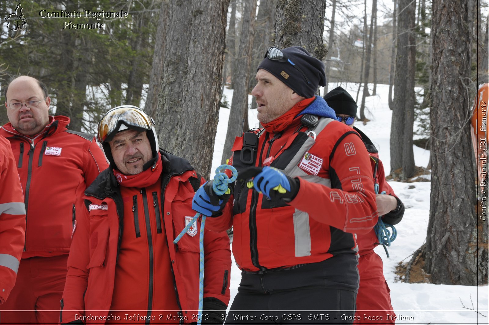 Bardonecchia Jafferau 2 Marzo 2019 - 3 Winter Camp OSPS  SMTS - Croce Rossa Italiana - Comitato Regionale del Piemonte