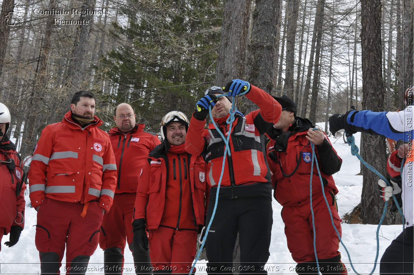 Bardonecchia Jafferau 2 Marzo 2019 - 3 Winter Camp OSPS  SMTS - Croce Rossa Italiana - Comitato Regionale del Piemonte