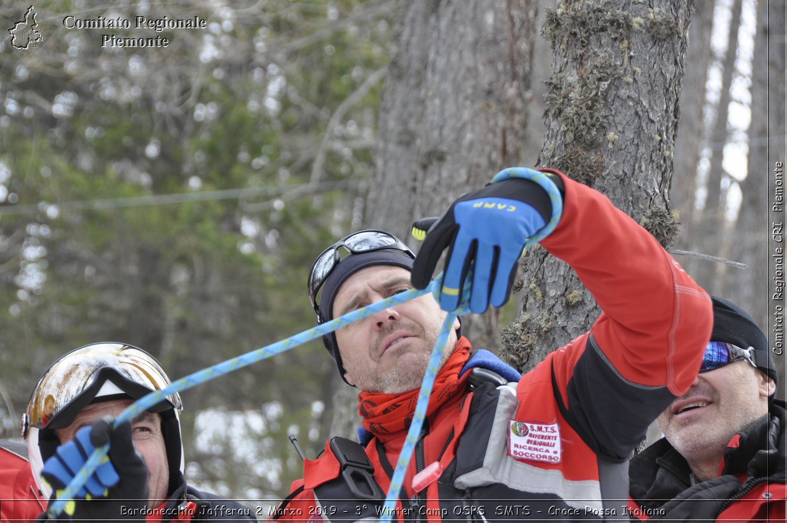 Bardonecchia Jafferau 2 Marzo 2019 - 3 Winter Camp OSPS  SMTS - Croce Rossa Italiana - Comitato Regionale del Piemonte