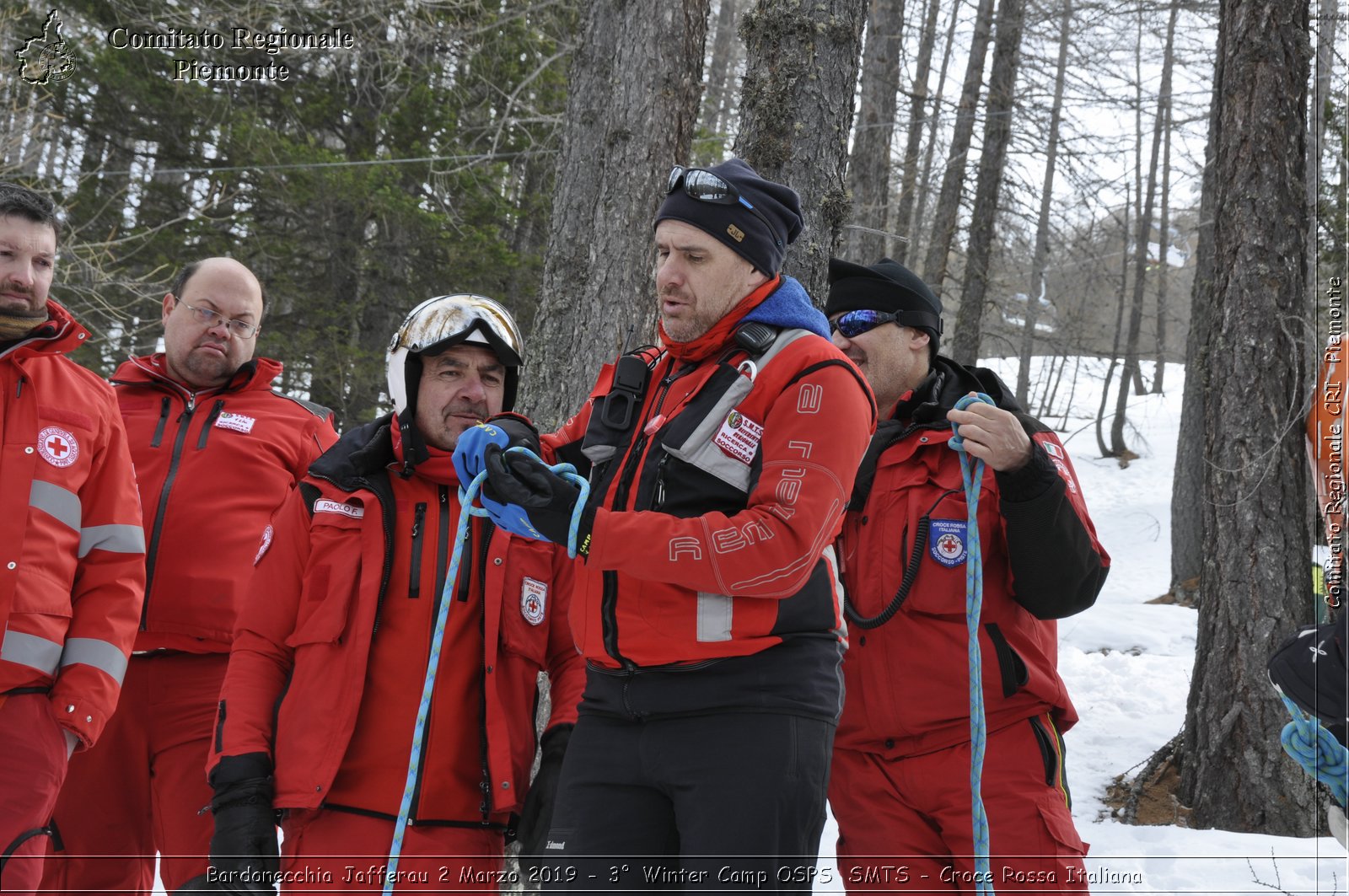 Bardonecchia Jafferau 2 Marzo 2019 - 3 Winter Camp OSPS  SMTS - Croce Rossa Italiana - Comitato Regionale del Piemonte