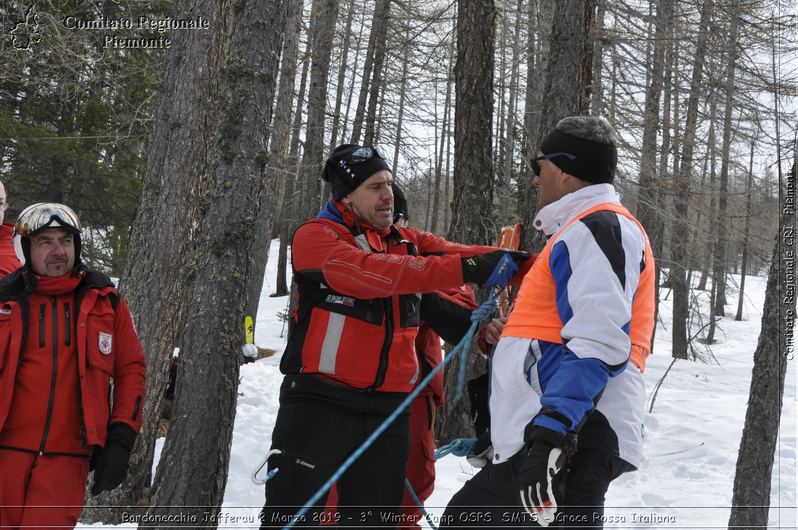 Bardonecchia Jafferau 2 Marzo 2019 - 3 Winter Camp OSPS  SMTS - Croce Rossa Italiana - Comitato Regionale del Piemonte