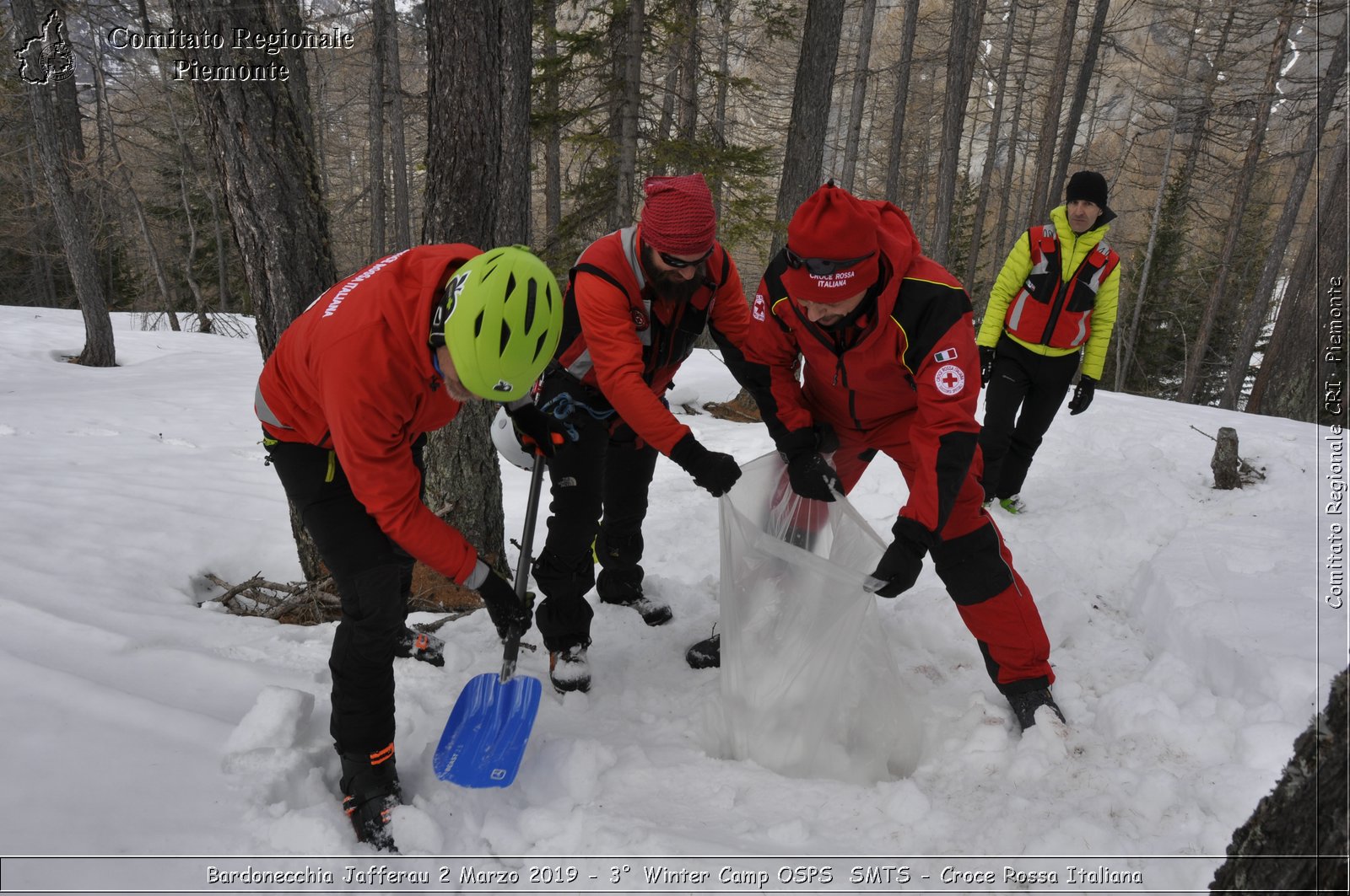 Bardonecchia Jafferau 2 Marzo 2019 - 3 Winter Camp OSPS  SMTS - Croce Rossa Italiana - Comitato Regionale del Piemonte