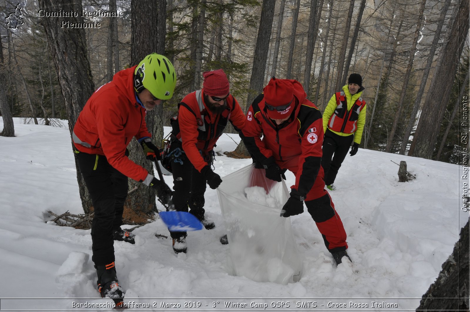 Bardonecchia Jafferau 2 Marzo 2019 - 3 Winter Camp OSPS  SMTS - Croce Rossa Italiana - Comitato Regionale del Piemonte