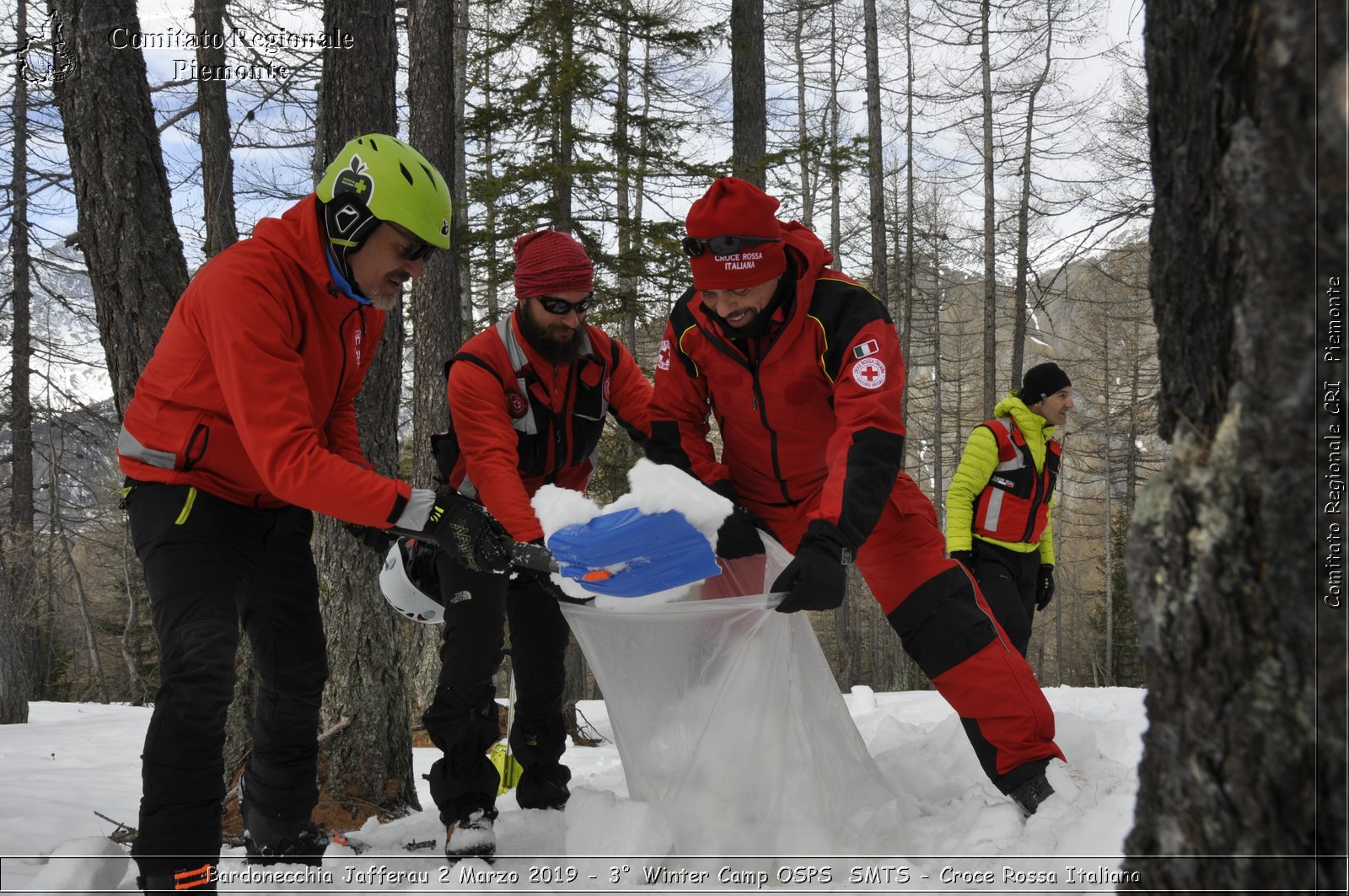 Bardonecchia Jafferau 2 Marzo 2019 - 3 Winter Camp OSPS  SMTS - Croce Rossa Italiana - Comitato Regionale del Piemonte