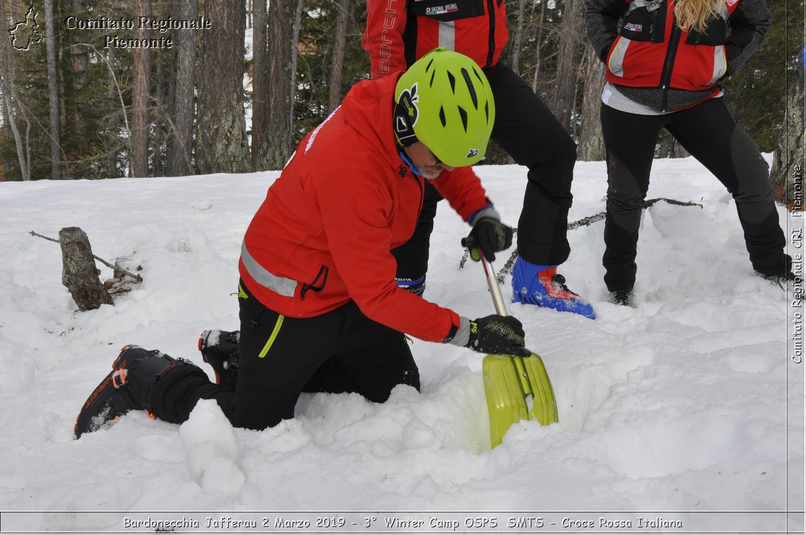 Bardonecchia Jafferau 2 Marzo 2019 - 3 Winter Camp OSPS  SMTS - Croce Rossa Italiana - Comitato Regionale del Piemonte