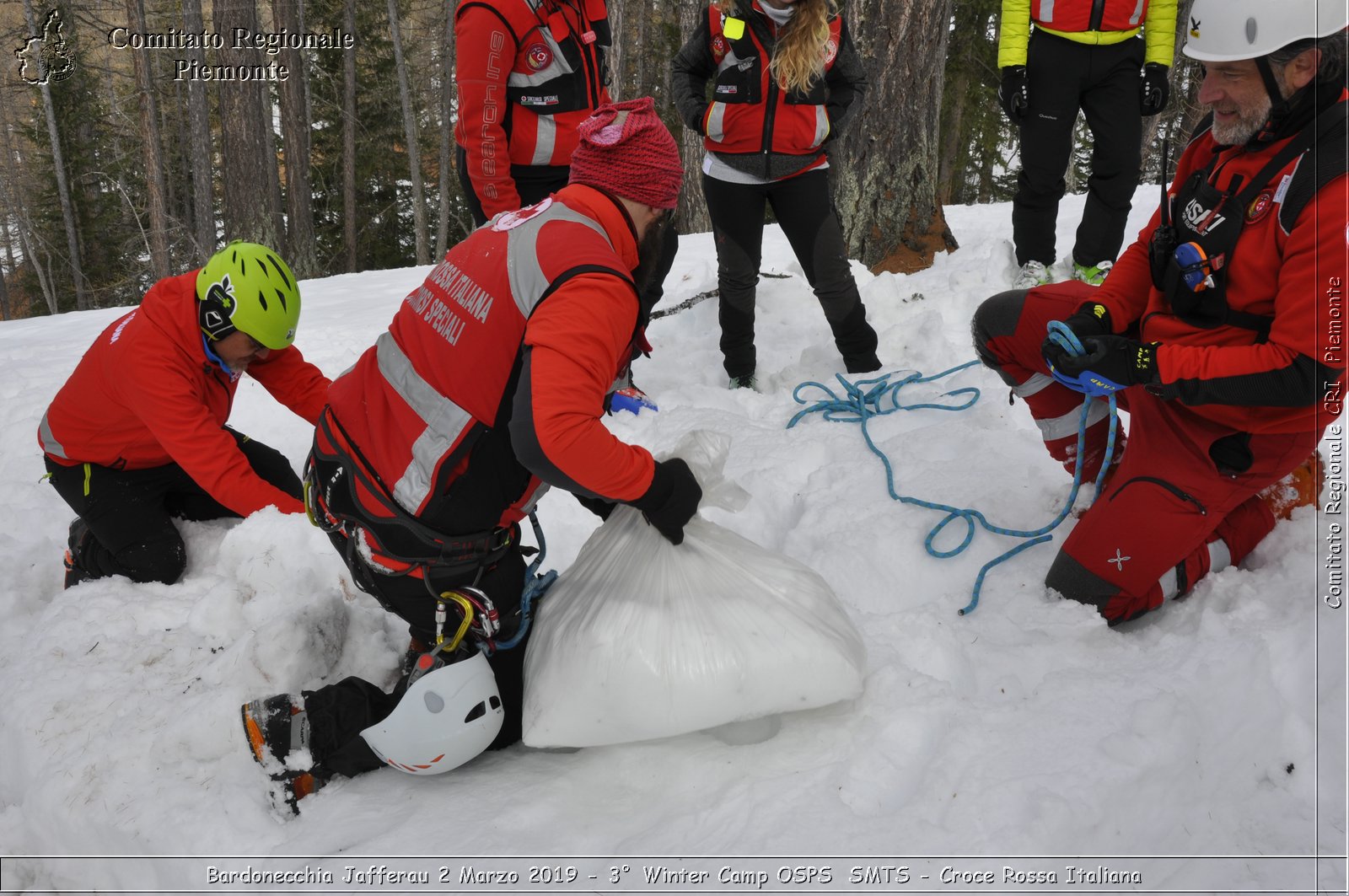 Bardonecchia Jafferau 2 Marzo 2019 - 3 Winter Camp OSPS  SMTS - Croce Rossa Italiana - Comitato Regionale del Piemonte