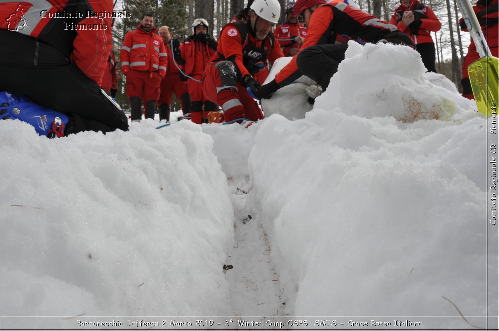 Bardonecchia Jafferau 2 Marzo 2019 - 3 Winter Camp OSPS  SMTS - Croce Rossa Italiana - Comitato Regionale del Piemonte