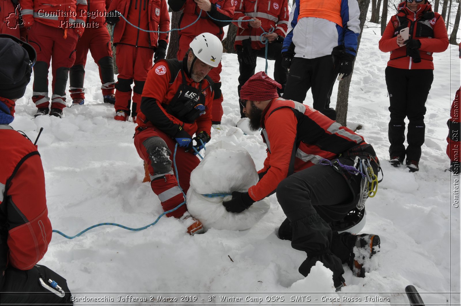 Bardonecchia Jafferau 2 Marzo 2019 - 3 Winter Camp OSPS  SMTS - Croce Rossa Italiana - Comitato Regionale del Piemonte