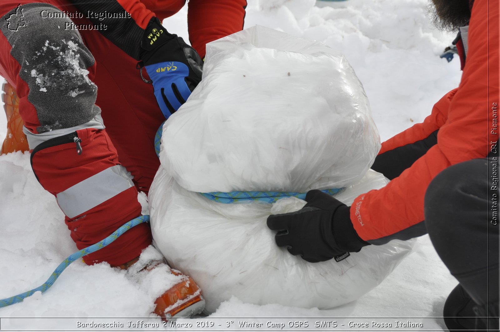 Bardonecchia Jafferau 2 Marzo 2019 - 3 Winter Camp OSPS  SMTS - Croce Rossa Italiana - Comitato Regionale del Piemonte