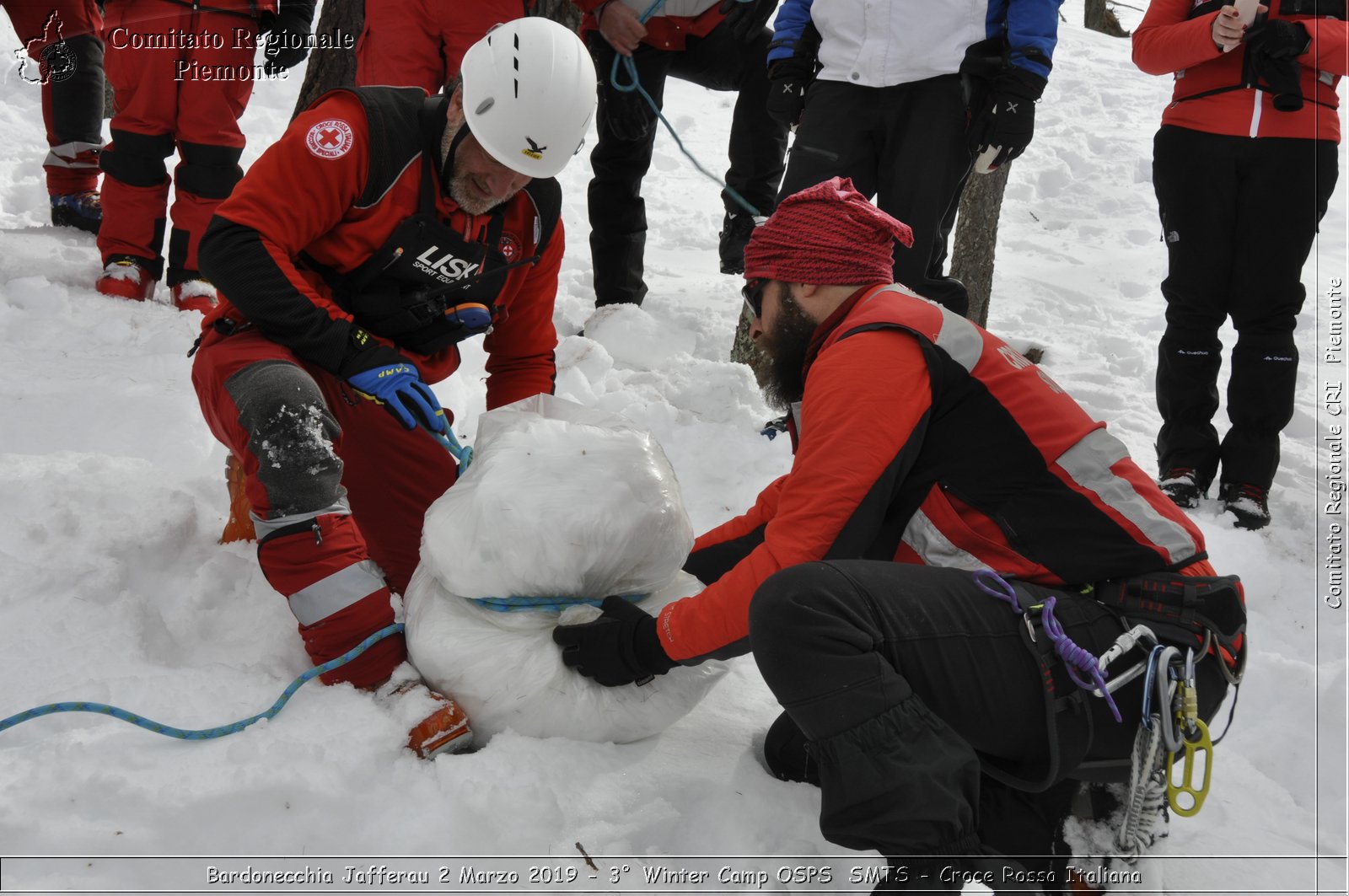 Bardonecchia Jafferau 2 Marzo 2019 - 3 Winter Camp OSPS  SMTS - Croce Rossa Italiana - Comitato Regionale del Piemonte