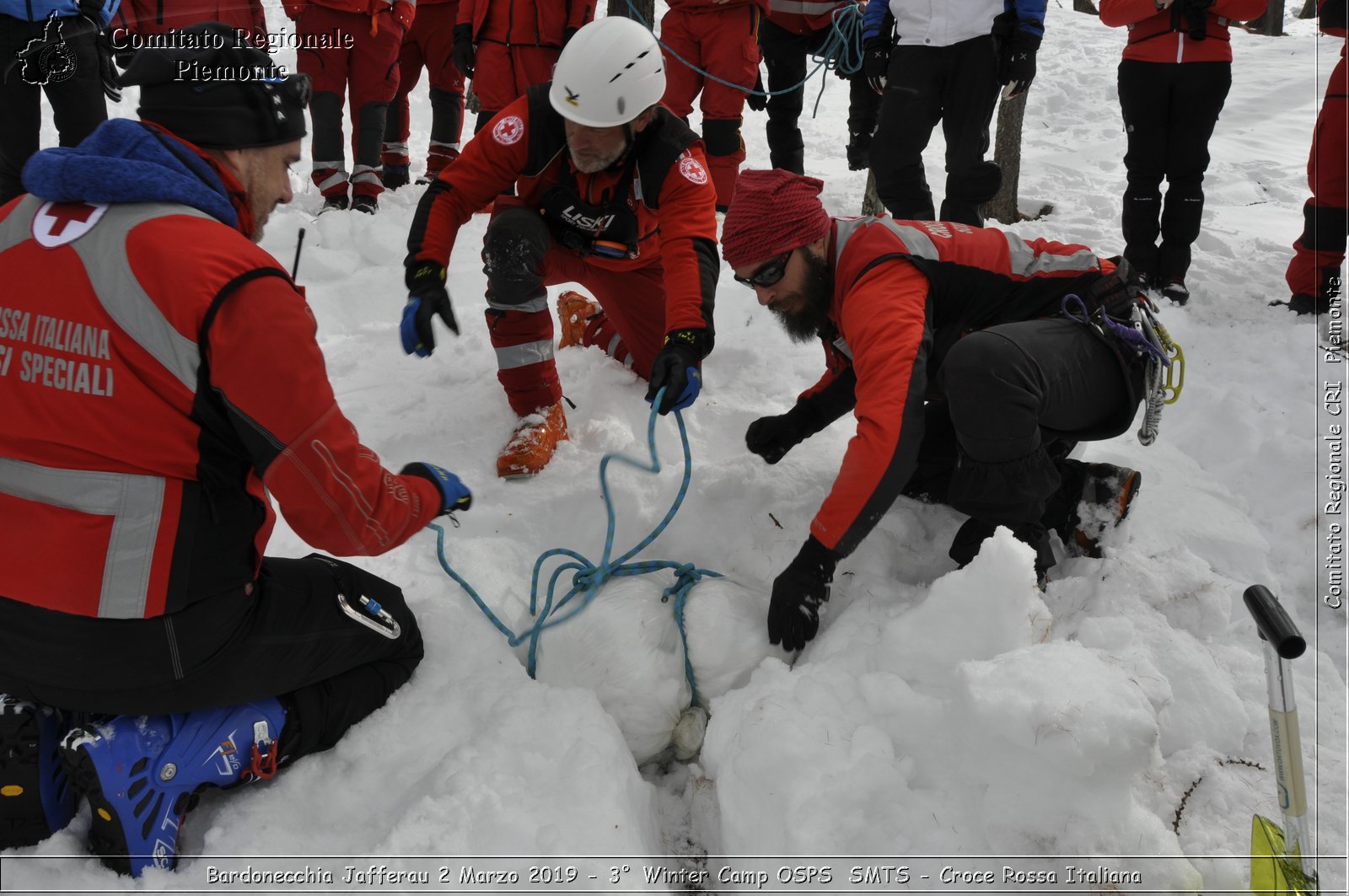 Bardonecchia Jafferau 2 Marzo 2019 - 3 Winter Camp OSPS  SMTS - Croce Rossa Italiana - Comitato Regionale del Piemonte