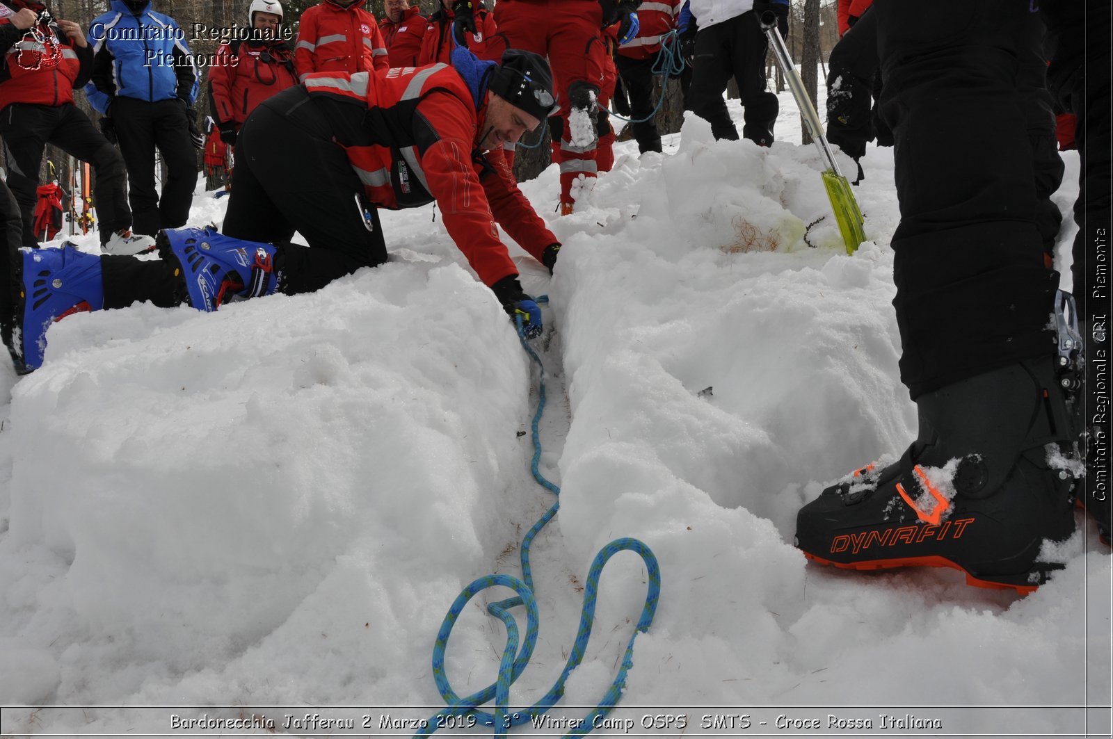 Bardonecchia Jafferau 2 Marzo 2019 - 3 Winter Camp OSPS  SMTS - Croce Rossa Italiana - Comitato Regionale del Piemonte