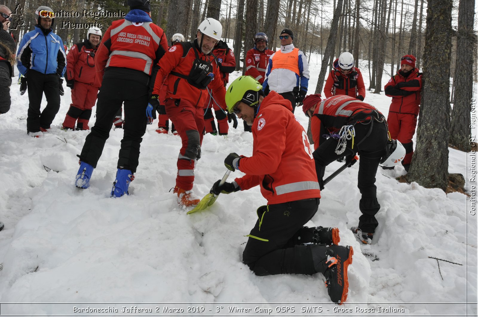 Bardonecchia Jafferau 2 Marzo 2019 - 3 Winter Camp OSPS  SMTS - Croce Rossa Italiana - Comitato Regionale del Piemonte