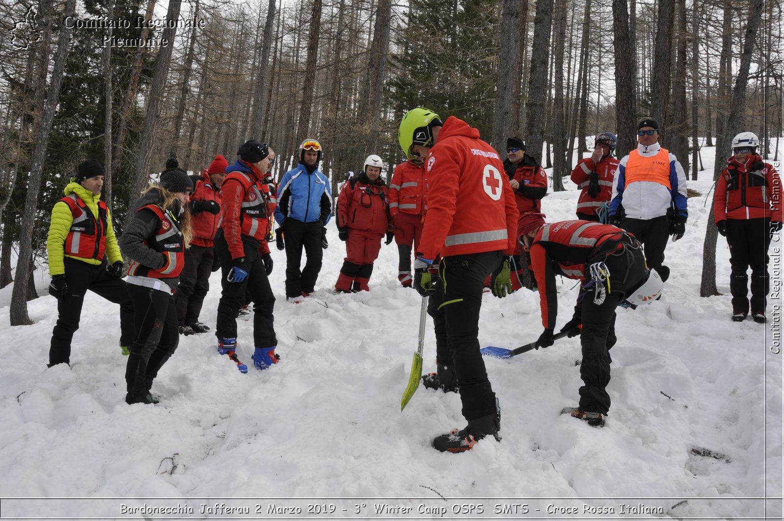 Bardonecchia Jafferau 2 Marzo 2019 - 3 Winter Camp OSPS  SMTS - Croce Rossa Italiana - Comitato Regionale del Piemonte