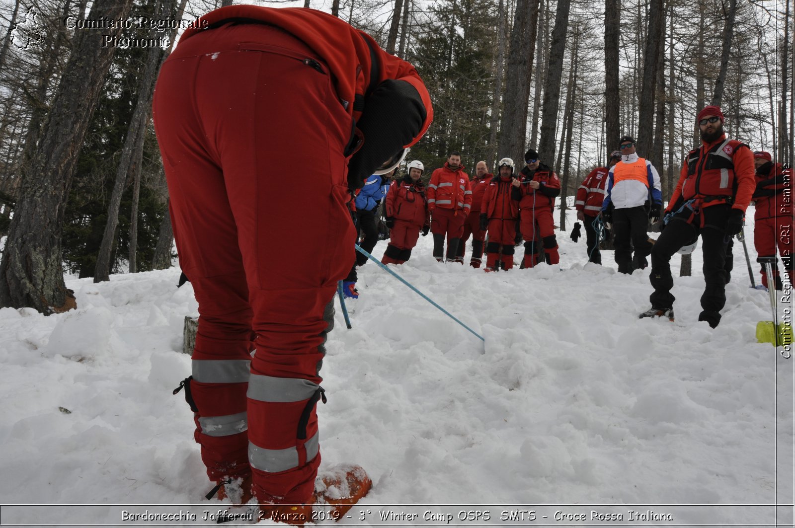 Bardonecchia Jafferau 2 Marzo 2019 - 3 Winter Camp OSPS  SMTS - Croce Rossa Italiana - Comitato Regionale del Piemonte