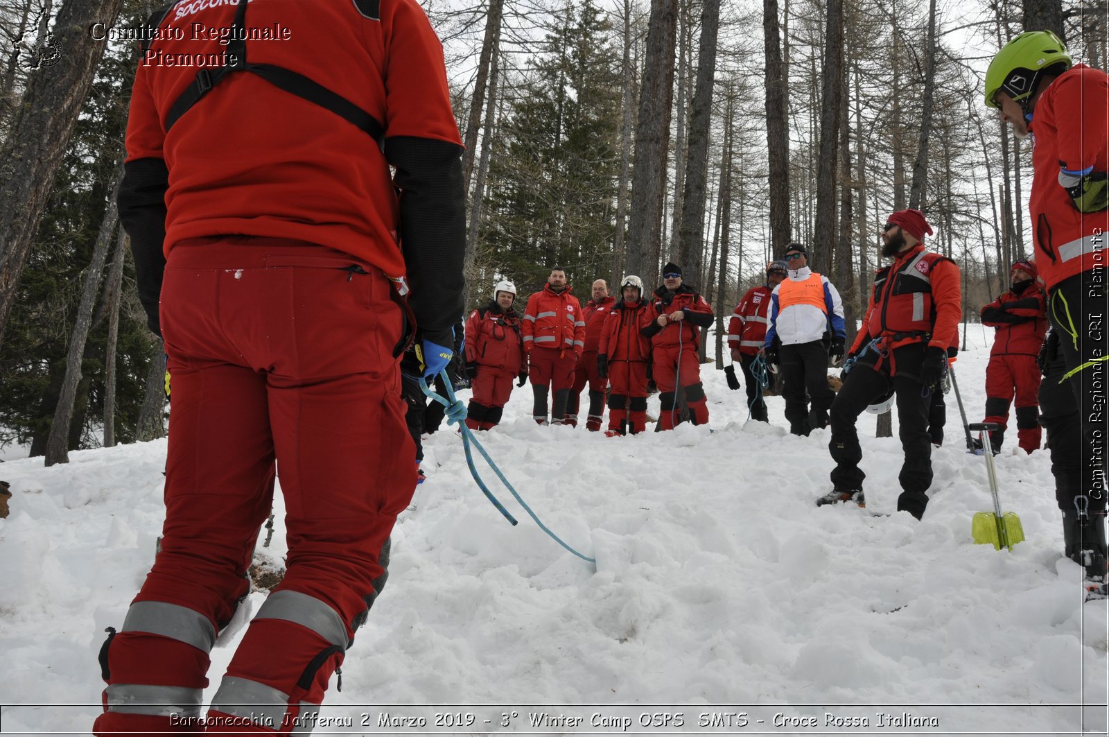 Bardonecchia Jafferau 2 Marzo 2019 - 3 Winter Camp OSPS  SMTS - Croce Rossa Italiana - Comitato Regionale del Piemonte