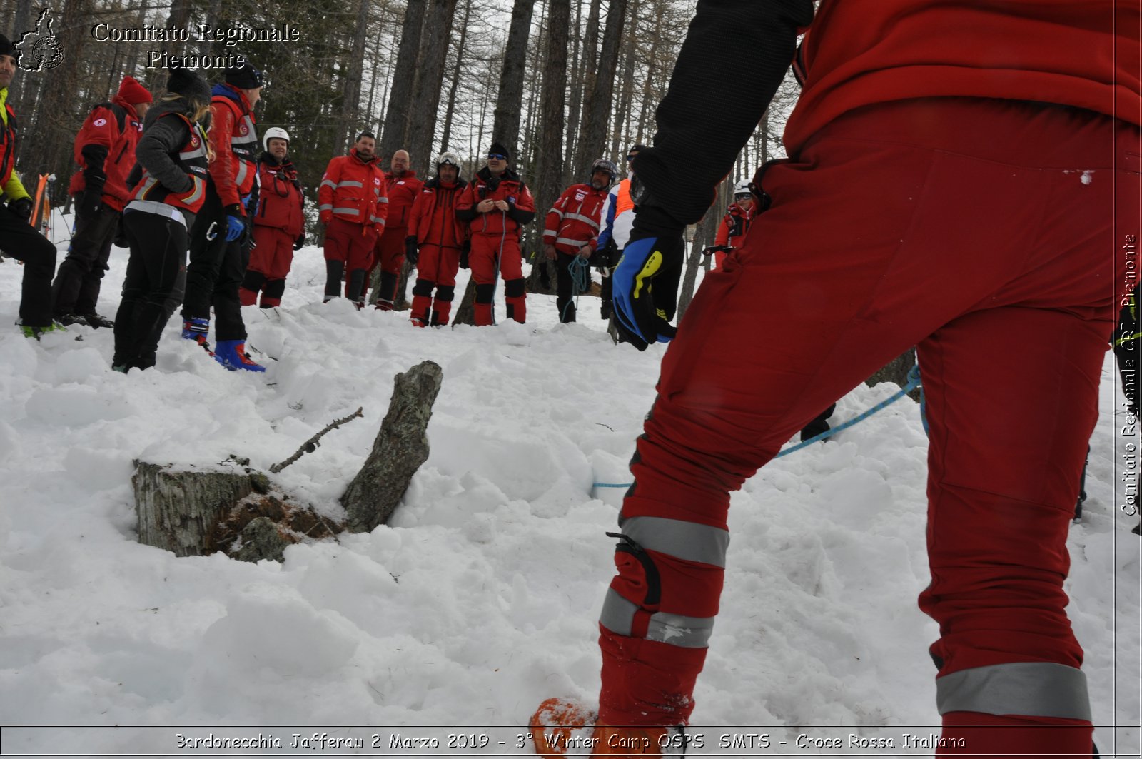 Bardonecchia Jafferau 2 Marzo 2019 - 3 Winter Camp OSPS  SMTS - Croce Rossa Italiana - Comitato Regionale del Piemonte