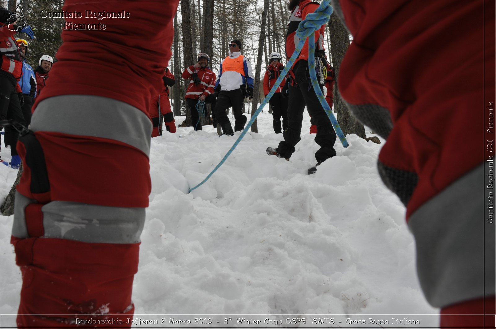 Bardonecchia Jafferau 2 Marzo 2019 - 3 Winter Camp OSPS  SMTS - Croce Rossa Italiana - Comitato Regionale del Piemonte