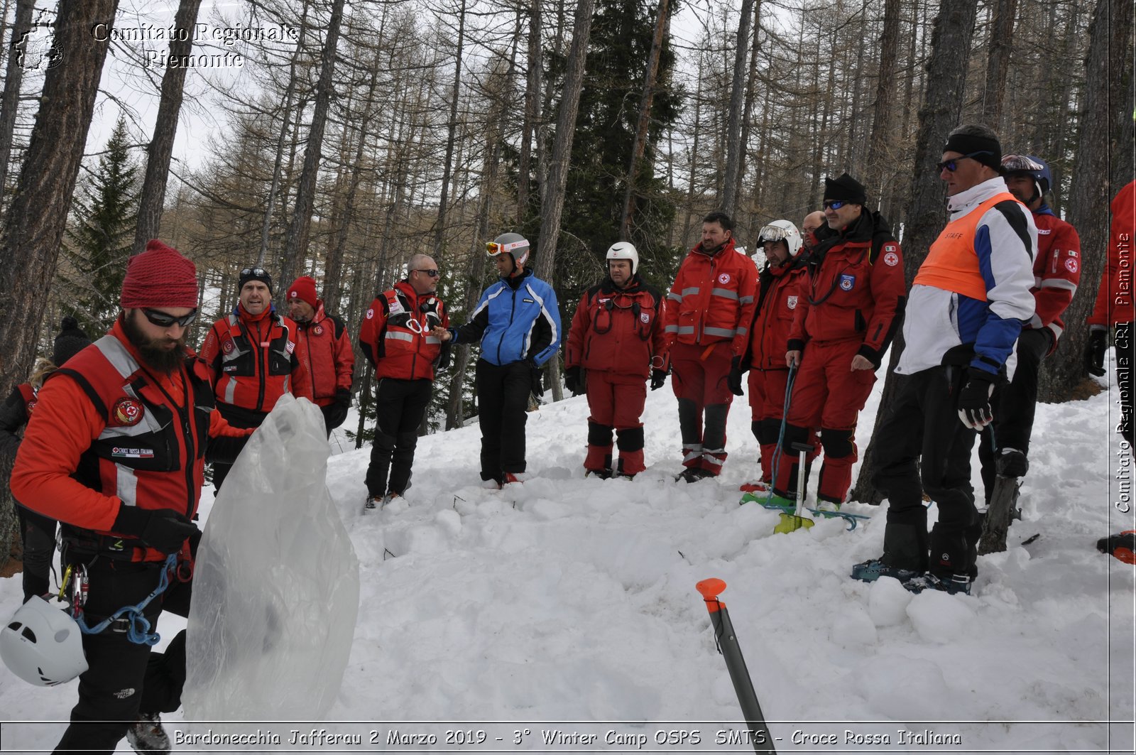 Bardonecchia Jafferau 2 Marzo 2019 - 3 Winter Camp OSPS  SMTS - Croce Rossa Italiana - Comitato Regionale del Piemonte