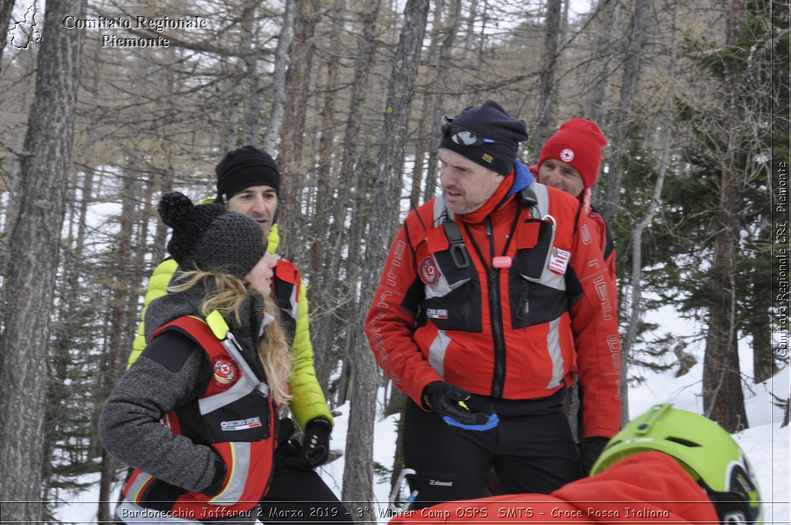 Bardonecchia Jafferau 2 Marzo 2019 - 3 Winter Camp OSPS  SMTS - Croce Rossa Italiana - Comitato Regionale del Piemonte