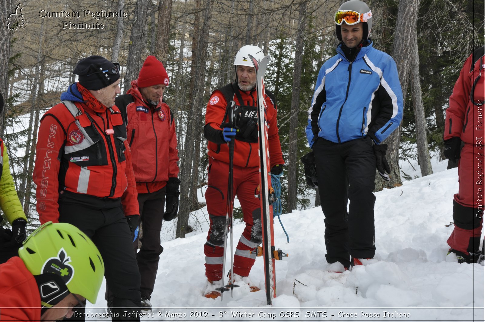 Bardonecchia Jafferau 2 Marzo 2019 - 3 Winter Camp OSPS  SMTS - Croce Rossa Italiana - Comitato Regionale del Piemonte