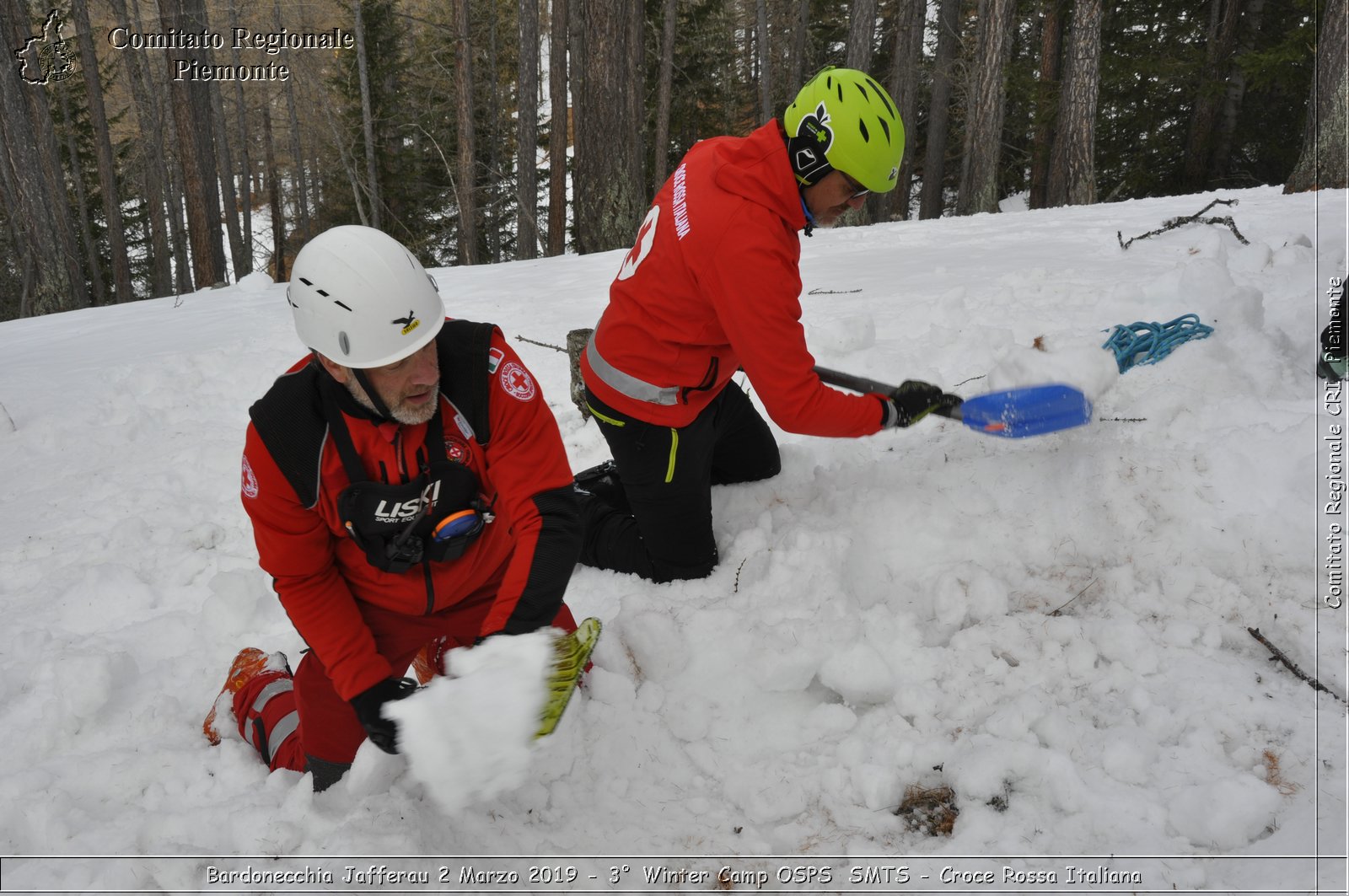 Bardonecchia Jafferau 2 Marzo 2019 - 3 Winter Camp OSPS  SMTS - Croce Rossa Italiana - Comitato Regionale del Piemonte