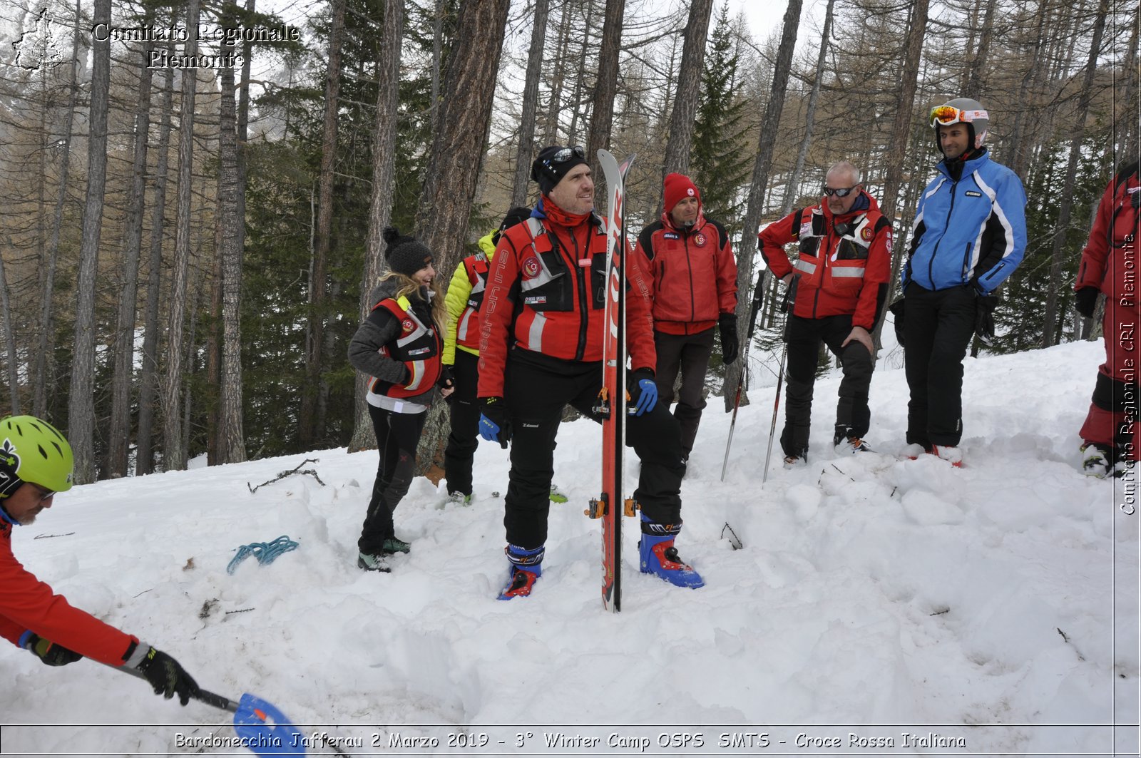 Bardonecchia Jafferau 2 Marzo 2019 - 3 Winter Camp OSPS  SMTS - Croce Rossa Italiana - Comitato Regionale del Piemonte