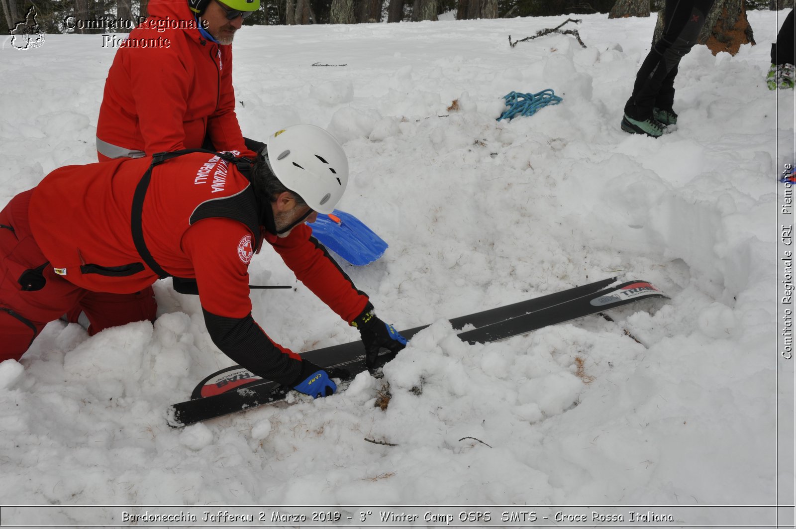 Bardonecchia Jafferau 2 Marzo 2019 - 3 Winter Camp OSPS  SMTS - Croce Rossa Italiana - Comitato Regionale del Piemonte