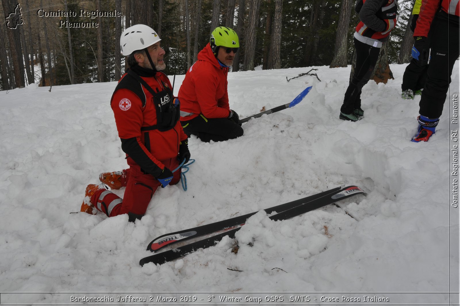 Bardonecchia Jafferau 2 Marzo 2019 - 3 Winter Camp OSPS  SMTS - Croce Rossa Italiana - Comitato Regionale del Piemonte