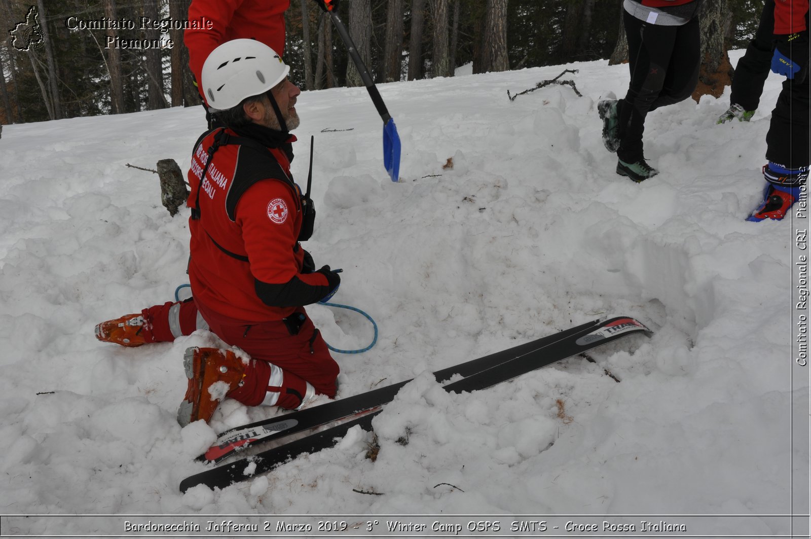 Bardonecchia Jafferau 2 Marzo 2019 - 3 Winter Camp OSPS  SMTS - Croce Rossa Italiana - Comitato Regionale del Piemonte