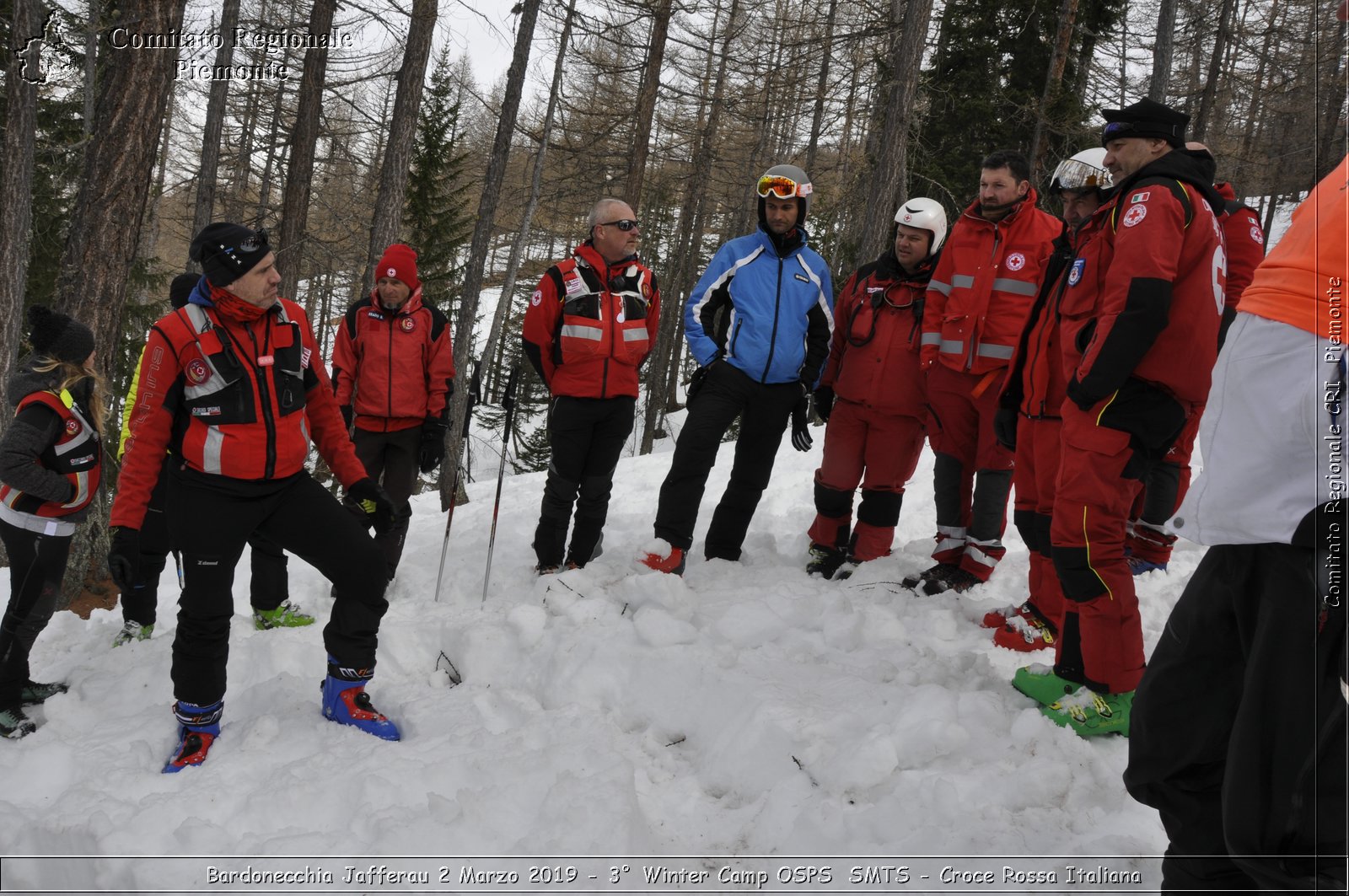 Bardonecchia Jafferau 2 Marzo 2019 - 3 Winter Camp OSPS  SMTS - Croce Rossa Italiana - Comitato Regionale del Piemonte