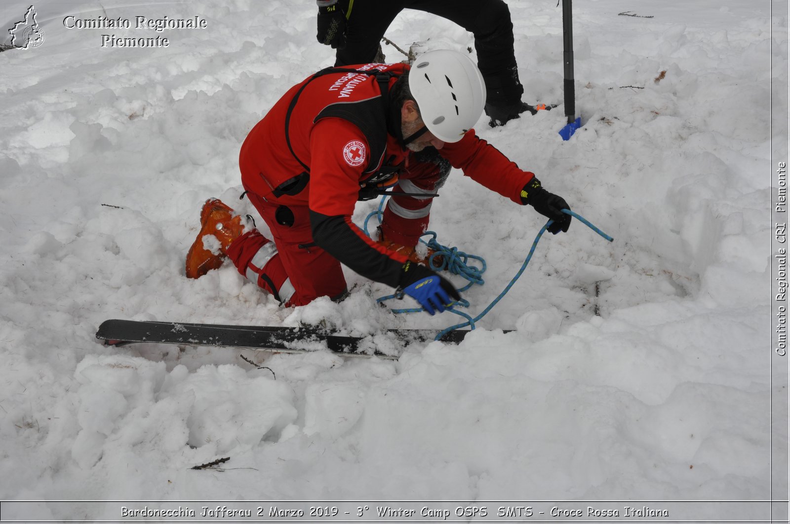 Bardonecchia Jafferau 2 Marzo 2019 - 3 Winter Camp OSPS  SMTS - Croce Rossa Italiana - Comitato Regionale del Piemonte