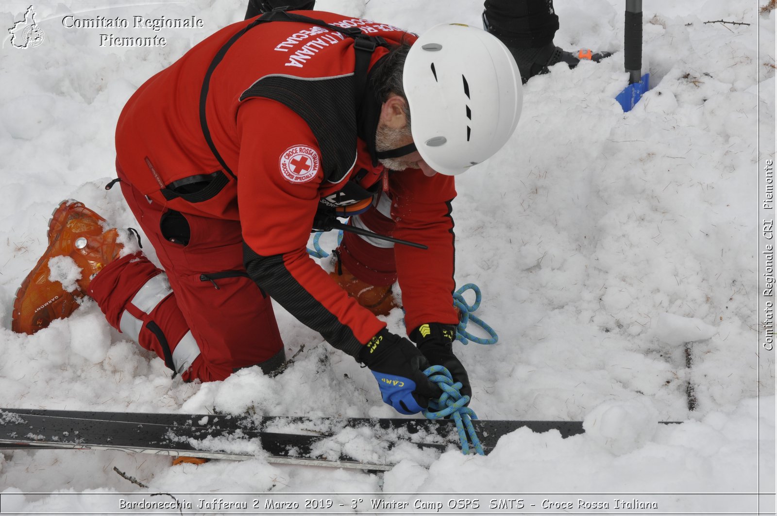 Bardonecchia Jafferau 2 Marzo 2019 - 3 Winter Camp OSPS  SMTS - Croce Rossa Italiana - Comitato Regionale del Piemonte