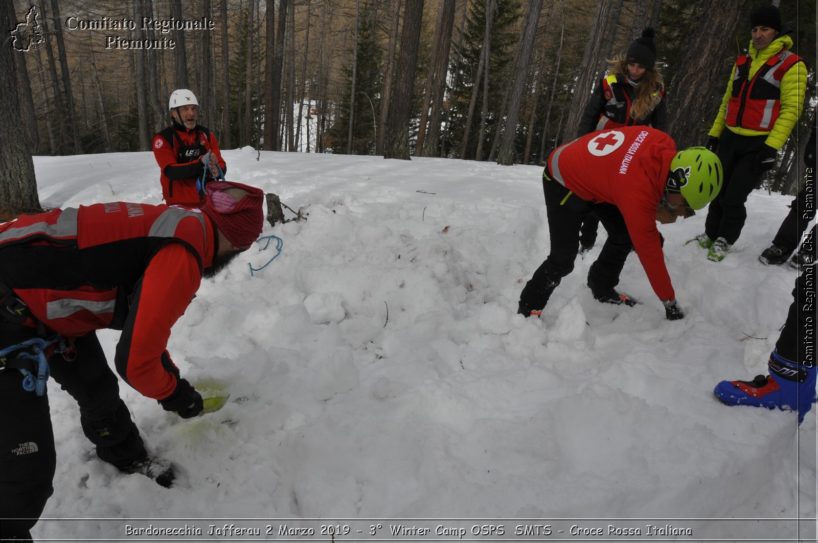 Bardonecchia Jafferau 2 Marzo 2019 - 3 Winter Camp OSPS  SMTS - Croce Rossa Italiana - Comitato Regionale del Piemonte