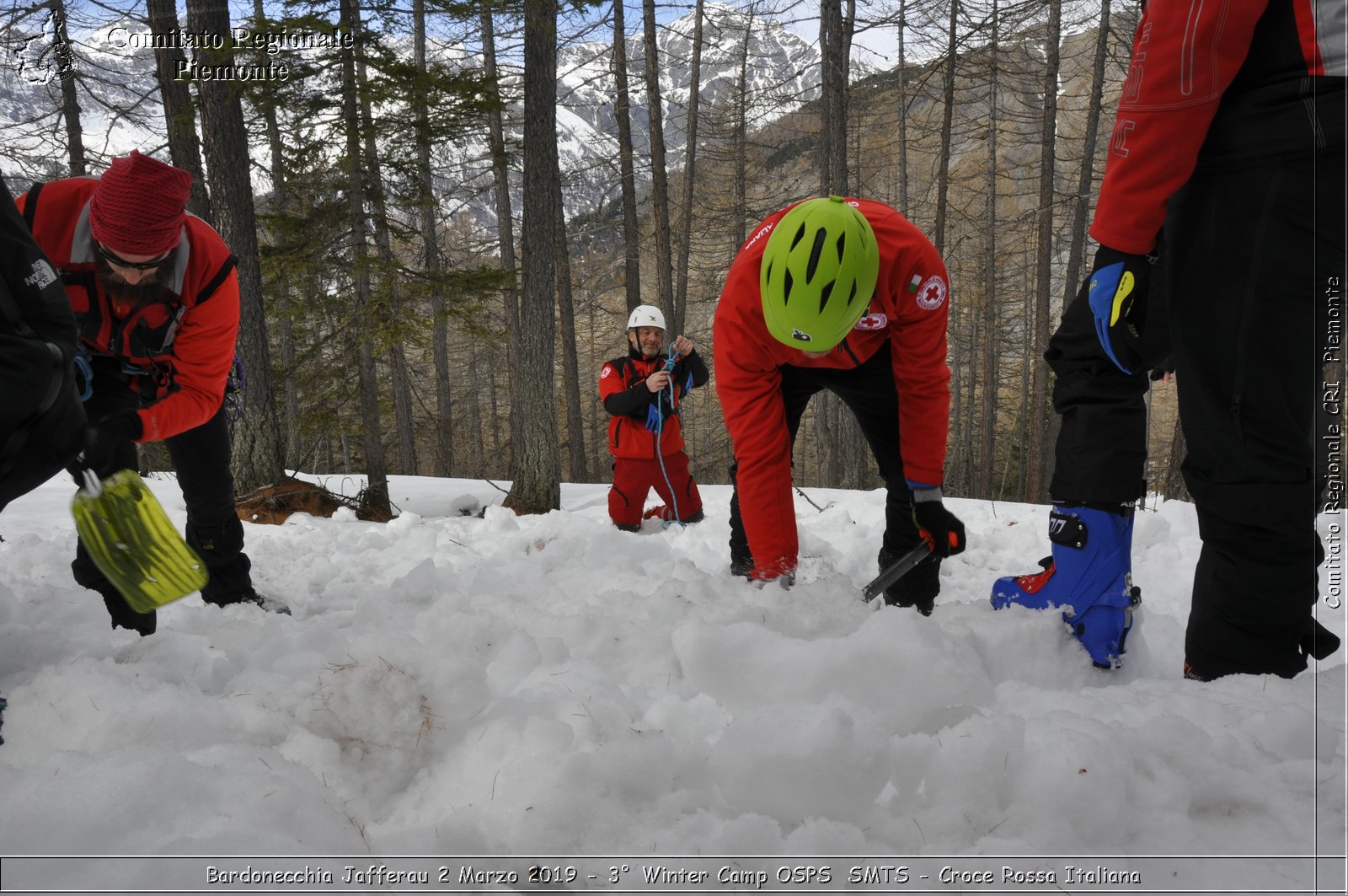 Bardonecchia Jafferau 2 Marzo 2019 - 3 Winter Camp OSPS  SMTS - Croce Rossa Italiana - Comitato Regionale del Piemonte