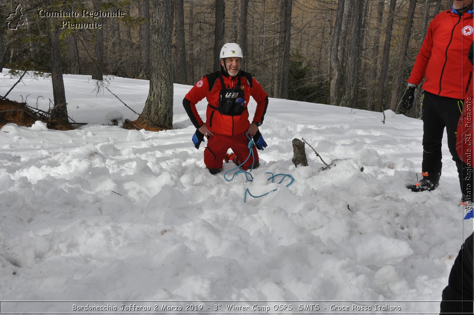 Bardonecchia Jafferau 2 Marzo 2019 - 3 Winter Camp OSPS  SMTS - Croce Rossa Italiana - Comitato Regionale del Piemonte