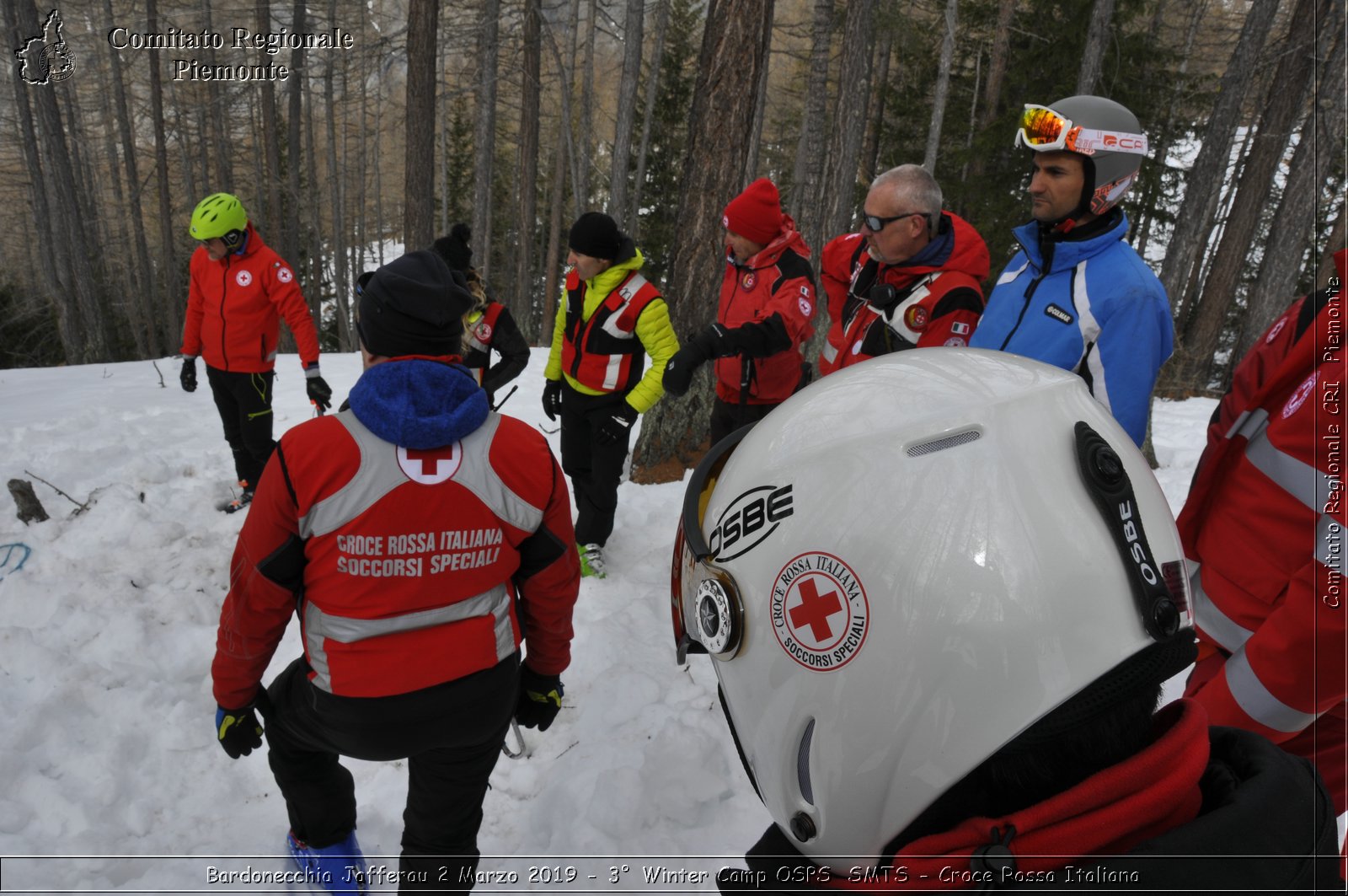 Bardonecchia Jafferau 2 Marzo 2019 - 3 Winter Camp OSPS  SMTS - Croce Rossa Italiana - Comitato Regionale del Piemonte