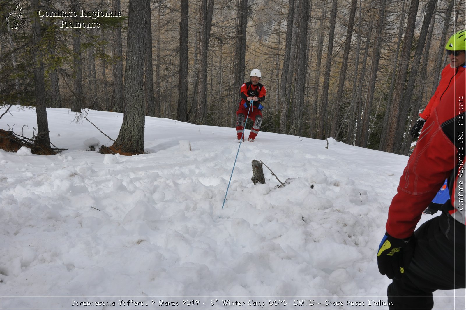 Bardonecchia Jafferau 2 Marzo 2019 - 3 Winter Camp OSPS  SMTS - Croce Rossa Italiana - Comitato Regionale del Piemonte