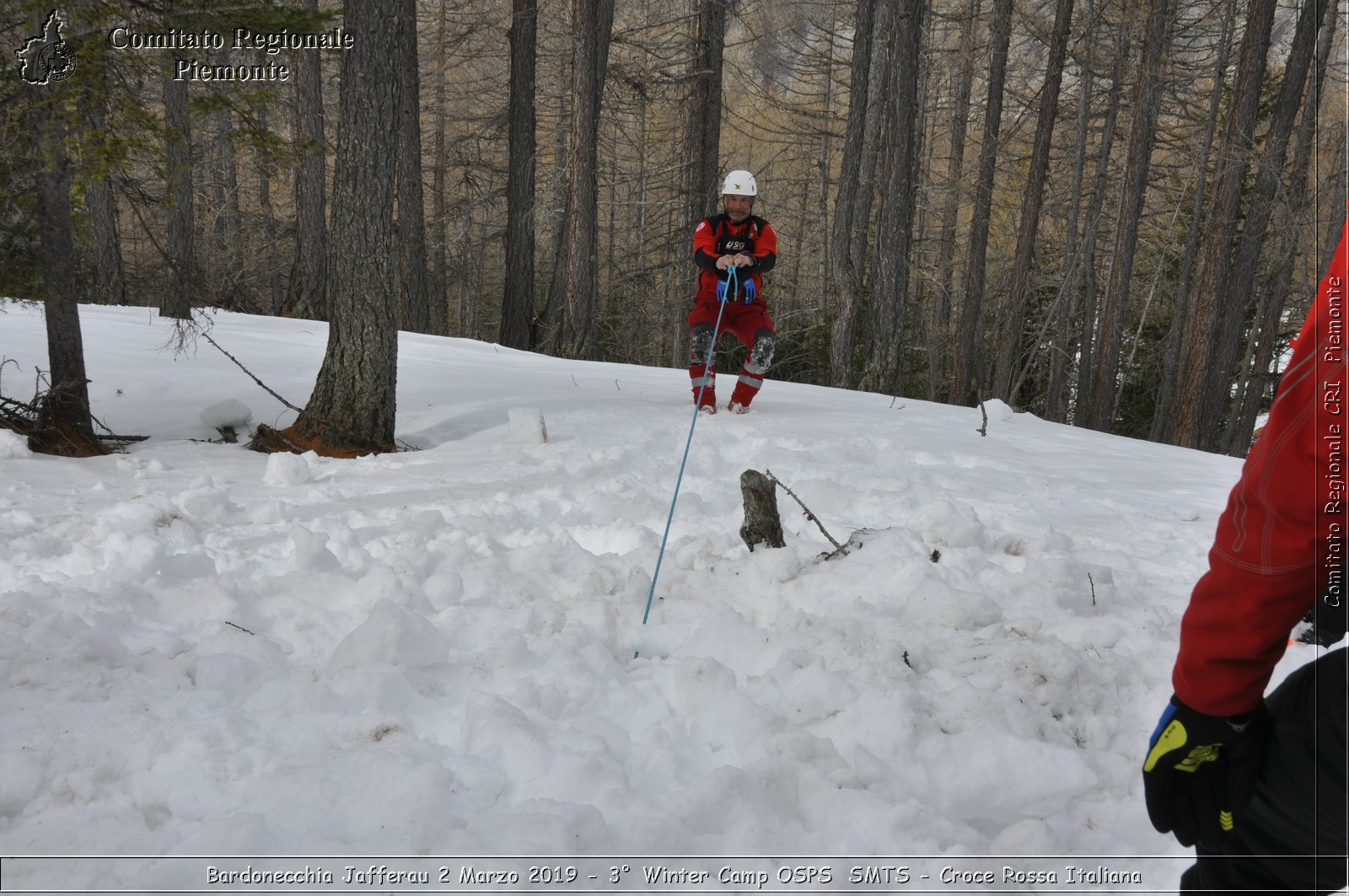 Bardonecchia Jafferau 2 Marzo 2019 - 3 Winter Camp OSPS  SMTS - Croce Rossa Italiana - Comitato Regionale del Piemonte