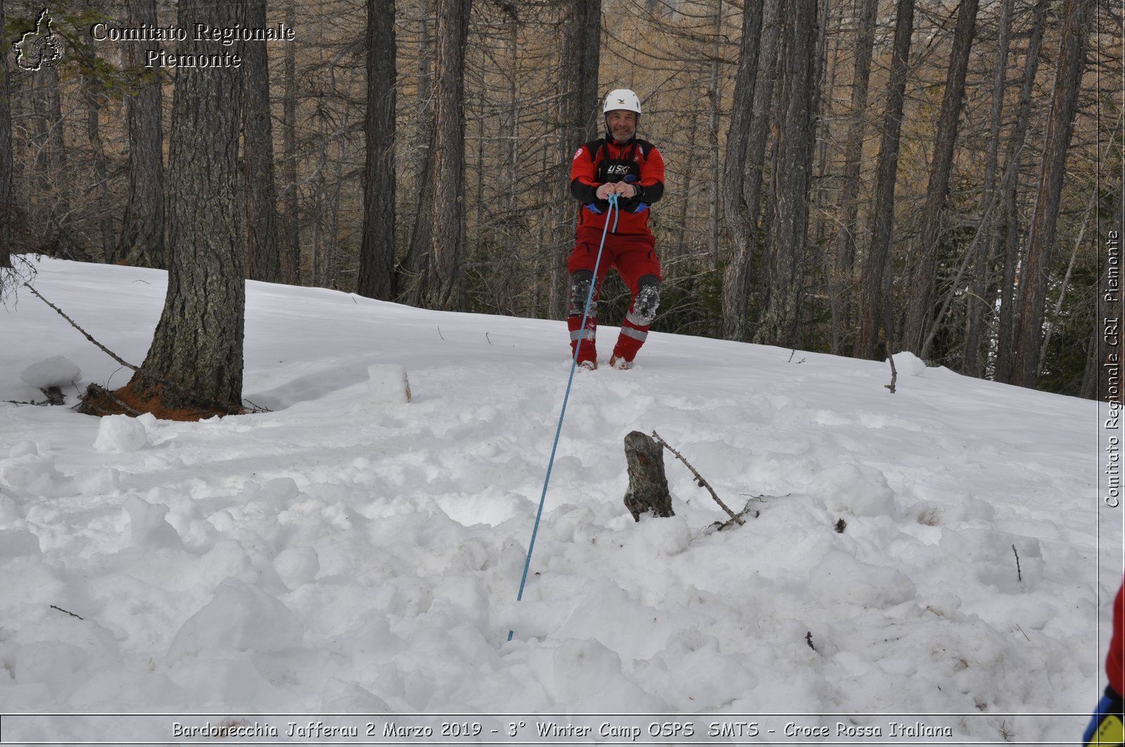 Bardonecchia Jafferau 2 Marzo 2019 - 3 Winter Camp OSPS  SMTS - Croce Rossa Italiana - Comitato Regionale del Piemonte