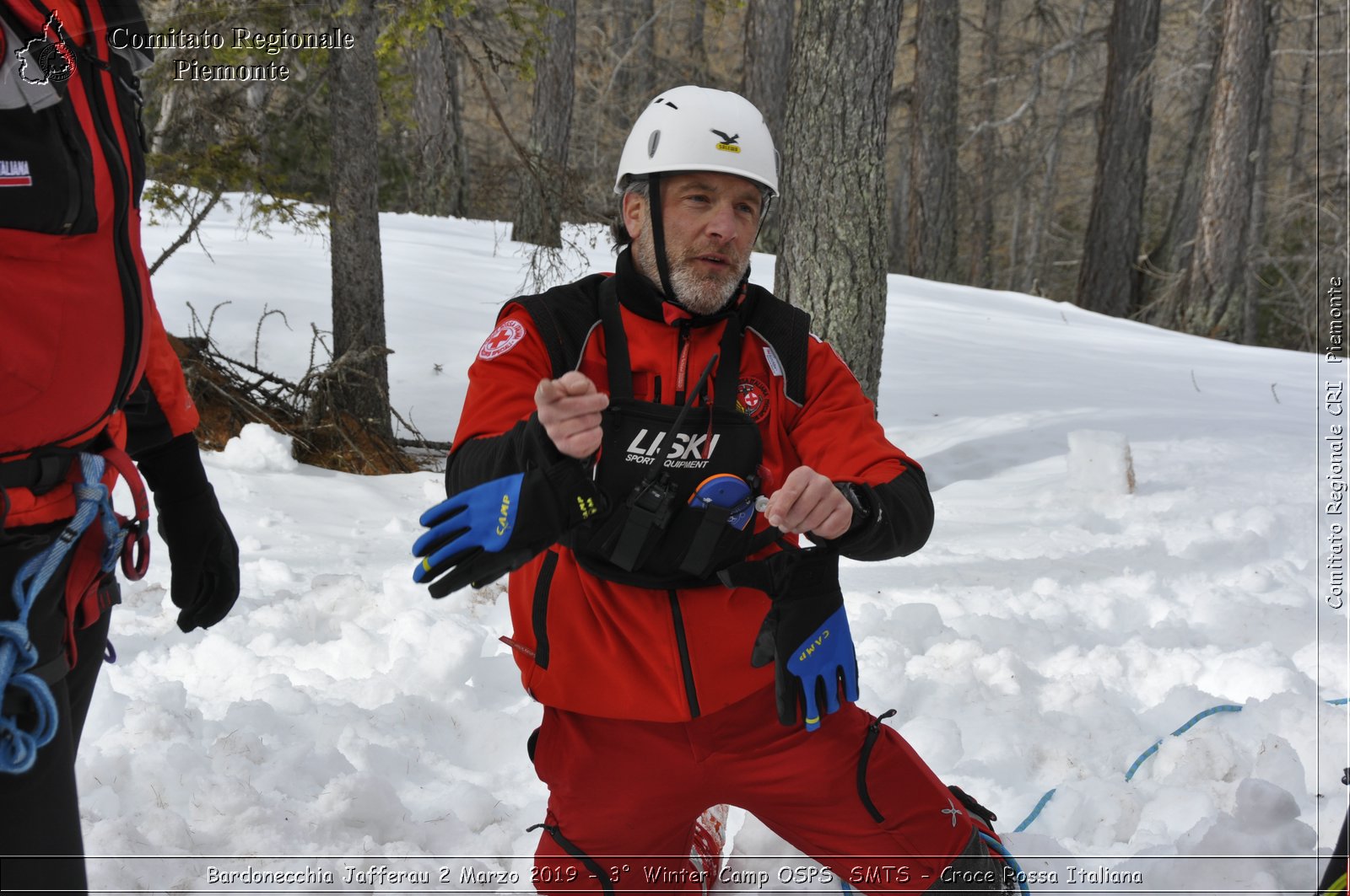 Bardonecchia Jafferau 2 Marzo 2019 - 3 Winter Camp OSPS  SMTS - Croce Rossa Italiana - Comitato Regionale del Piemonte