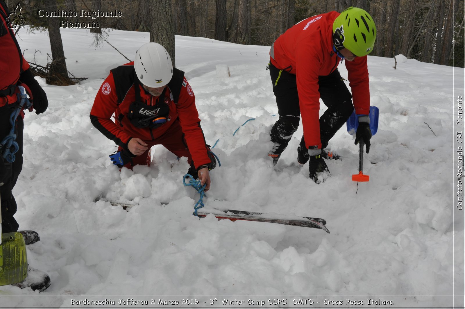 Bardonecchia Jafferau 2 Marzo 2019 - 3 Winter Camp OSPS  SMTS - Croce Rossa Italiana - Comitato Regionale del Piemonte