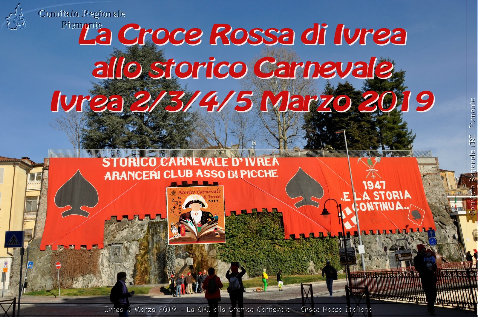 Ivrea 3 Marzo 2019 - La CRI allo Storico Carnevale - Croce Rossa Italiana - Comitato Regionale del Piemonte