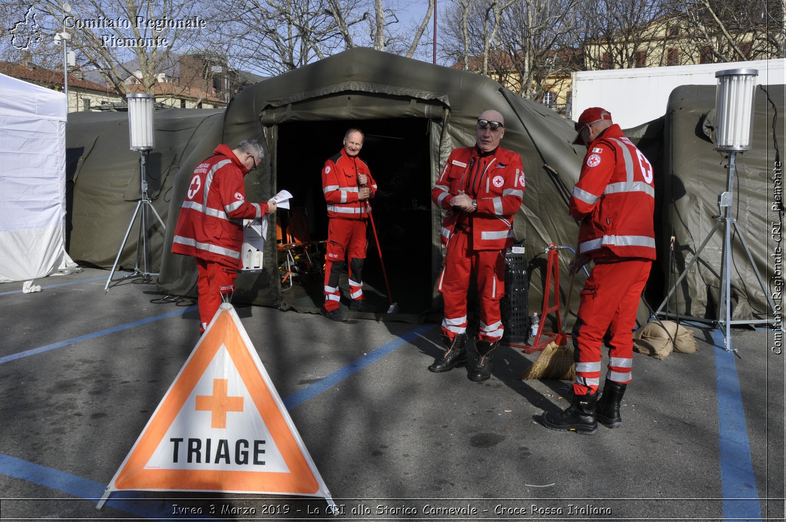 Ivrea 3 Marzo 2019 - La CRI allo Storico Carnevale - Croce Rossa Italiana - Comitato Regionale del Piemonte