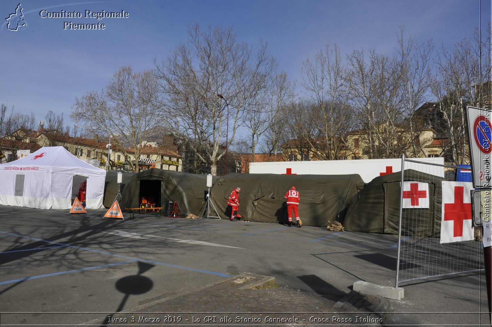 Ivrea 3 Marzo 2019 - La CRI allo Storico Carnevale - Croce Rossa Italiana - Comitato Regionale del Piemonte