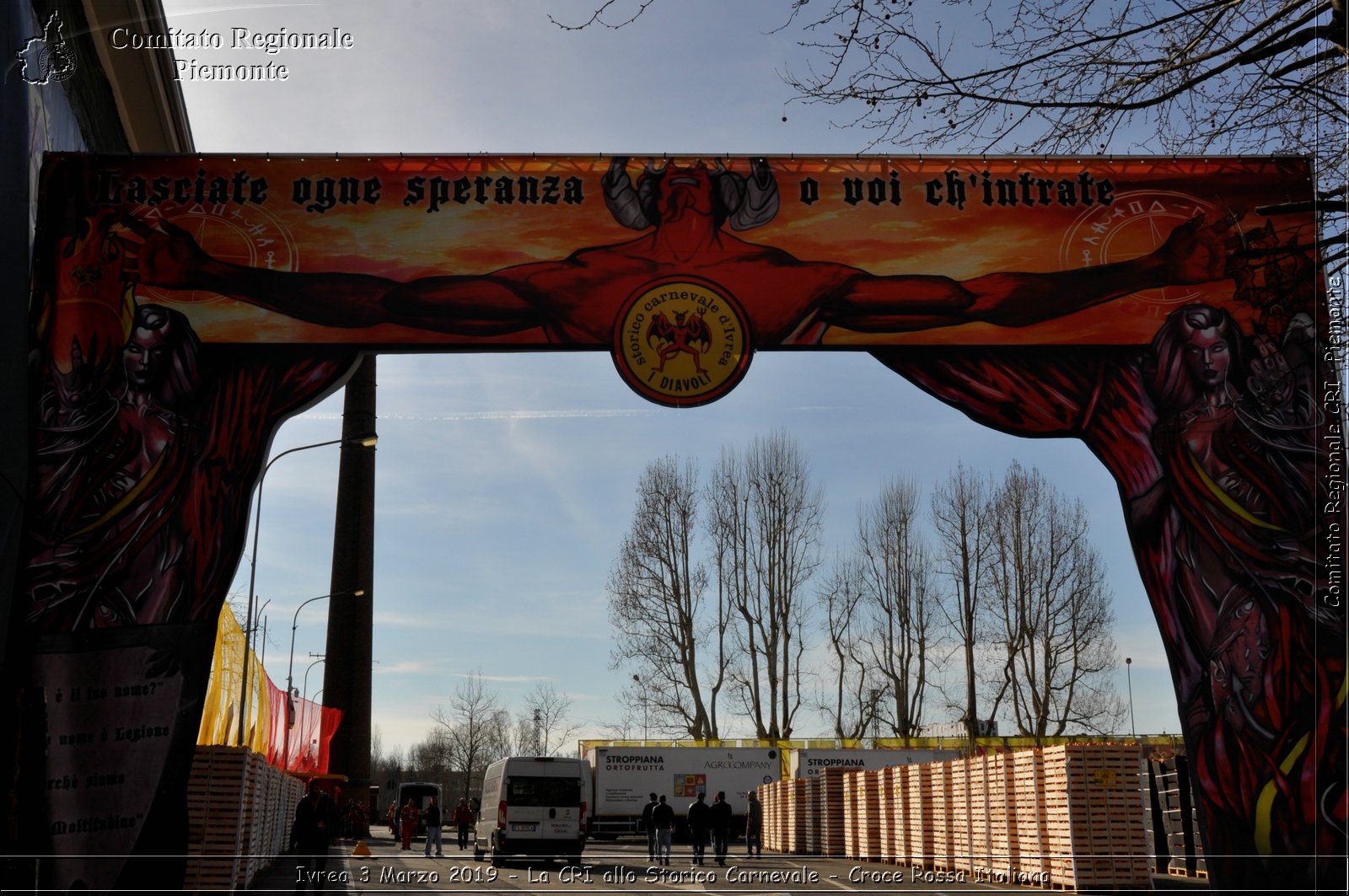 Ivrea 3 Marzo 2019 - La CRI allo Storico Carnevale - Croce Rossa Italiana - Comitato Regionale del Piemonte