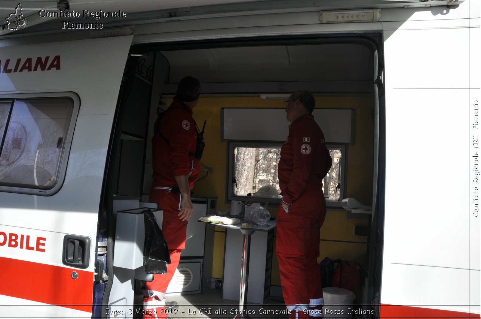 Ivrea 3 Marzo 2019 - La CRI allo Storico Carnevale - Croce Rossa Italiana - Comitato Regionale del Piemonte