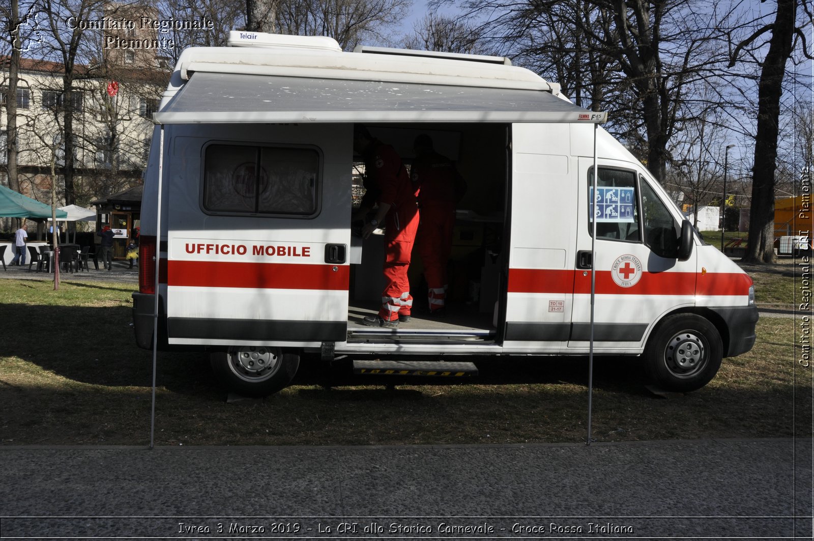 Ivrea 3 Marzo 2019 - La CRI allo Storico Carnevale - Croce Rossa Italiana - Comitato Regionale del Piemonte